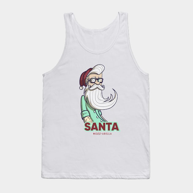 SANTA CLAUS Tank Top by Mozarella 